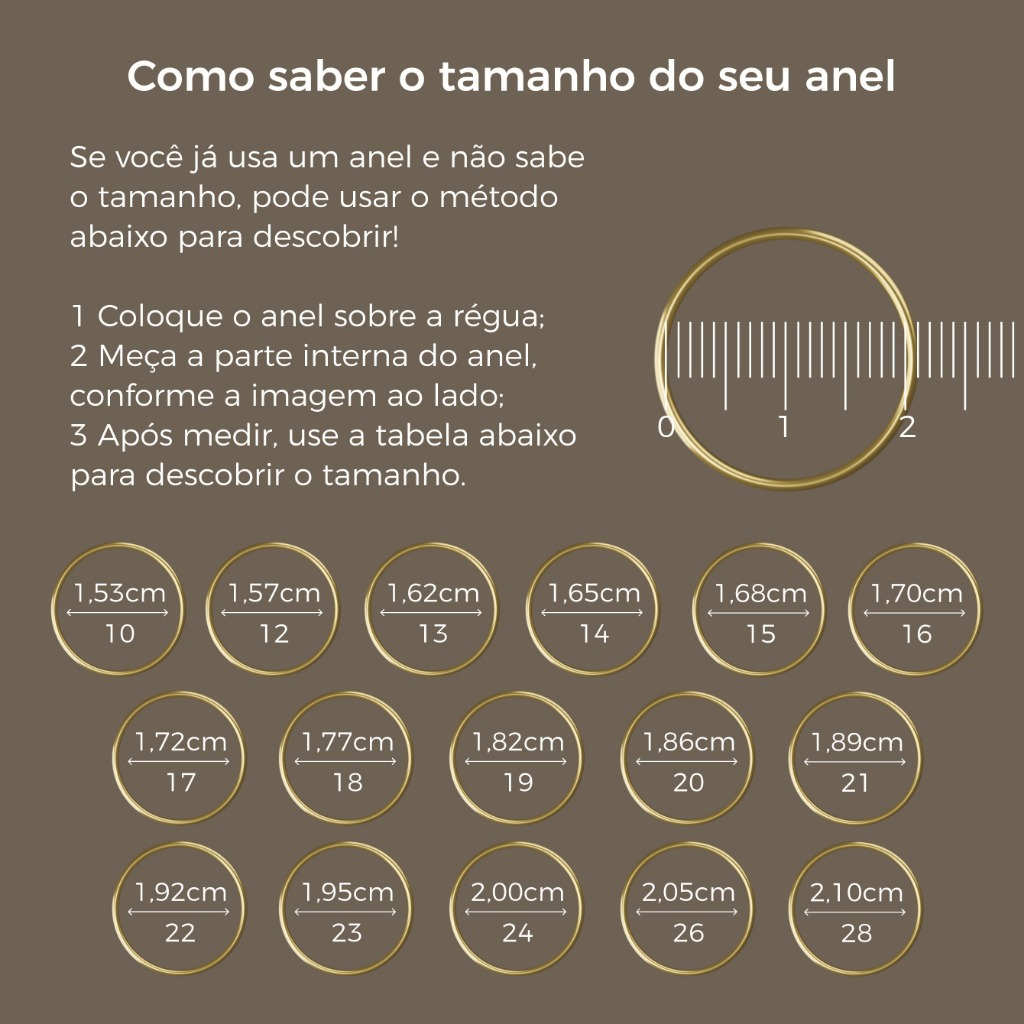 Anel 7 Pedras Zircônias - Imagem 7