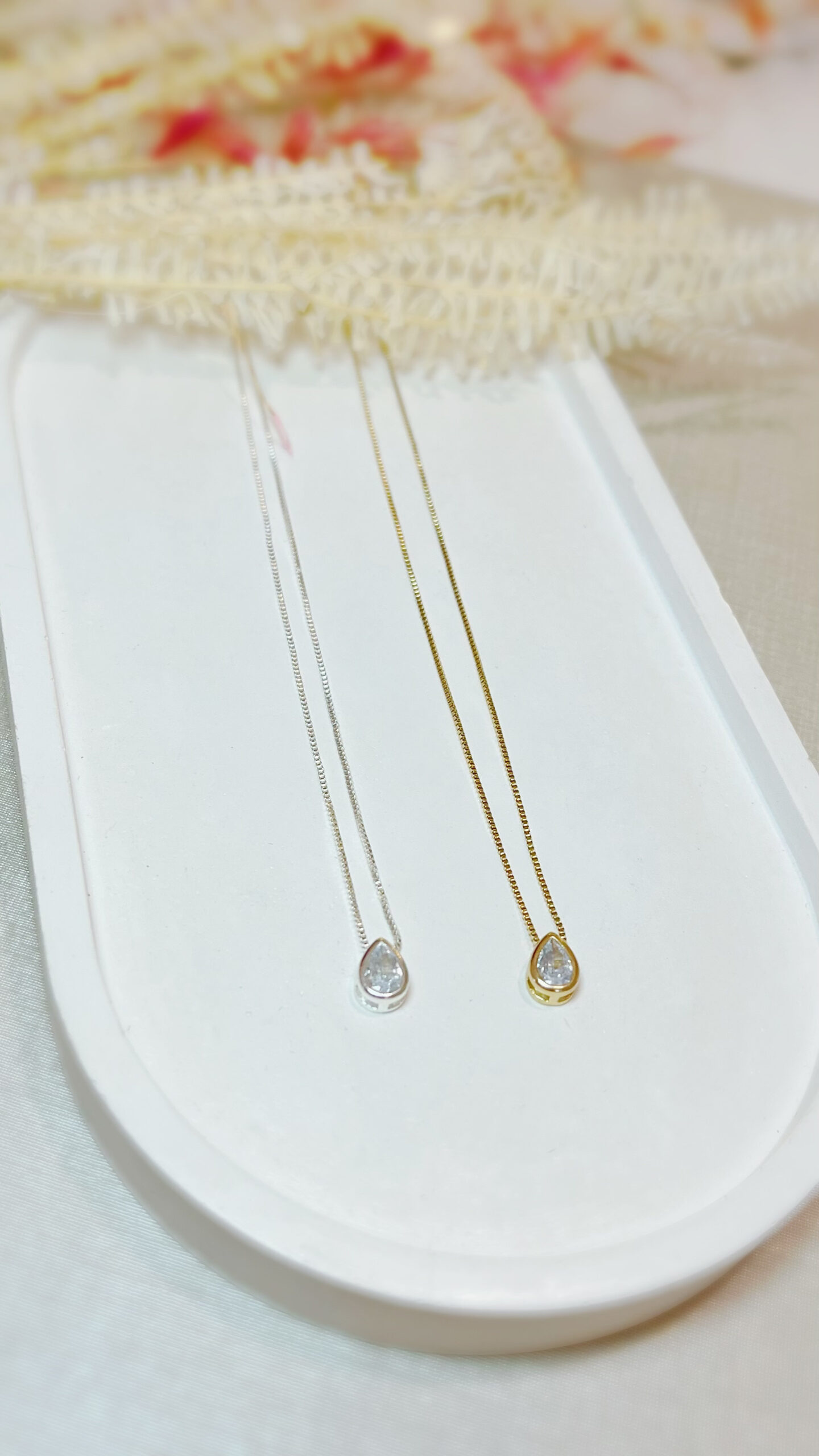 Colar Gota de Zircônia - Imagem 3