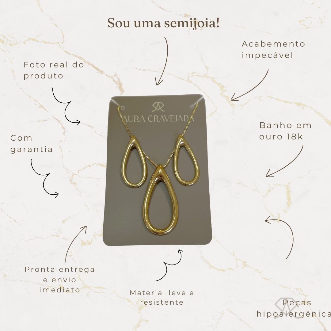 Conjunto Orgânico Gota - Imagem 6