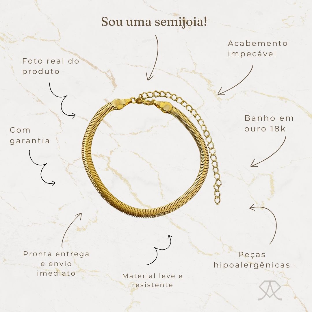 Pulseira Salamandra 4mm - Imagem 4