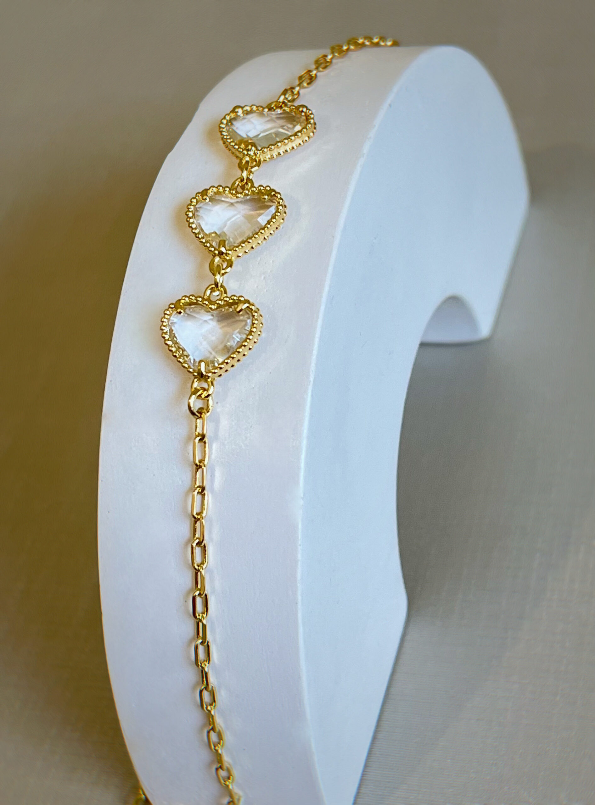 Pulseira Cartier 3 Corações - Imagem 3