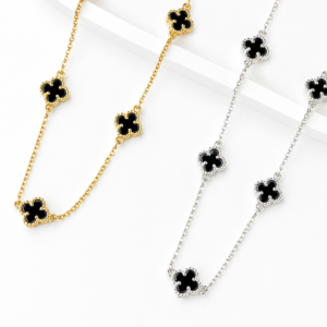 Chocker 5 Trevo Preto